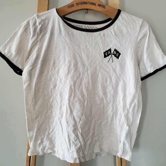 VANS White Tee Shirt - Picture 2 of 8